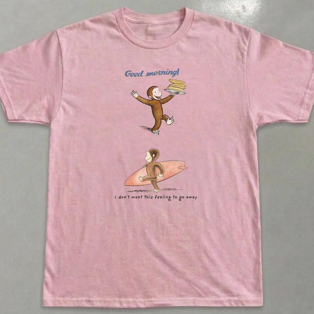 Light Curious George Graphic Tee